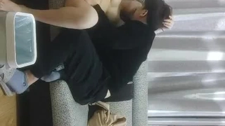 温柔的少女感口交系列，极品后入